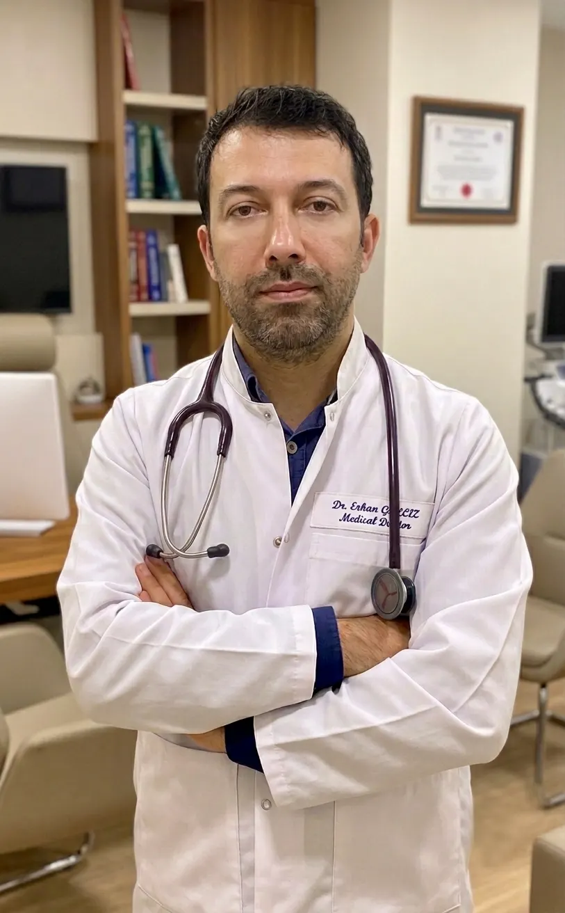 Dr. Erkam Caymaz — klinik bakım örneği